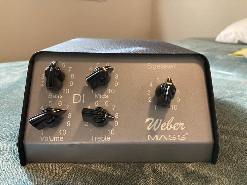 Weber MASS 25-Watt Attenuator with DI Tone Stack - 1990s Gray Wrinkle image 1