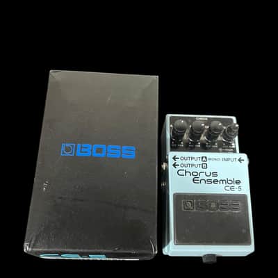 Boss CE-3 Chorus Vintage 80's Japan MIJ Black Label | Reverb