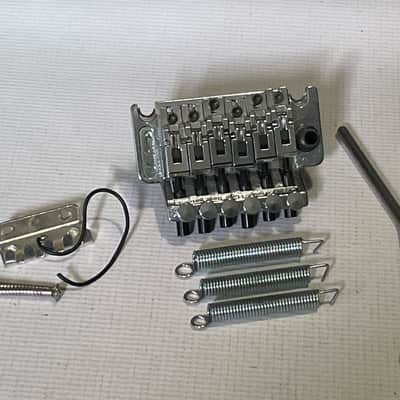 1990's Jackson Performer Guitars JT-500 Chrome Licensed Floyd Rose Tremolo Guitar Bridge Vibrato & Arm image 1