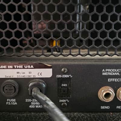 Peavey 6505 USA EX Matt Tuck BMFV Bullet For My Valentine Artist Owned Studio Recording Guitar Amplifier Amp Head American Made in USA image 12