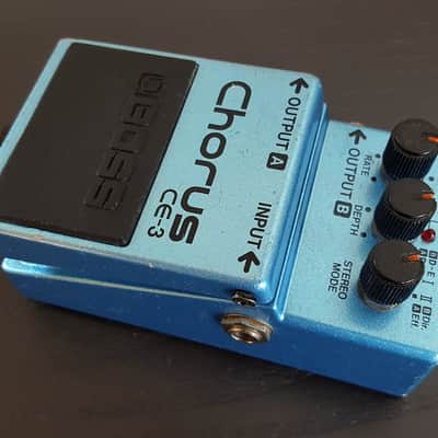 Boss CE-3 Chorus MIJ (Black Label) 1983 - Blue image 5