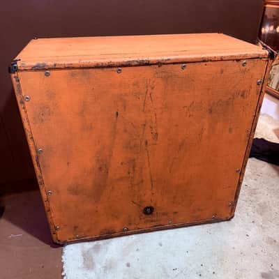 1974 Orange OR120 amplifier head with matching Orange 4x12 cabinet. image 5