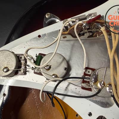 1984 Fender MIJ Japan ST62-65 ’62 Stratocaster JV Serial Sunburst Fender HSC image 12