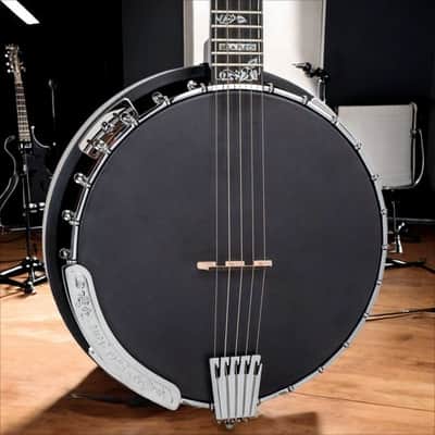 Gold Tone ML-1 Bela Fleck "Missing Link" 5-String Baritone - Vintage Brown, Case Included image 2