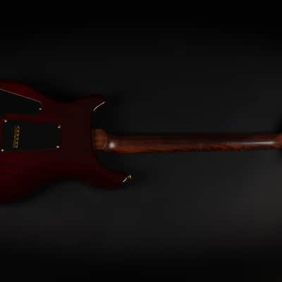 2015 PRS 30th Anniversary Wood Library Custom 24 Flame 10-Top - Black Gold | USA Core Solid Rosewood Neck Gold Hardware Kloppmann HB57 Pickups | CoA OHSC image 10