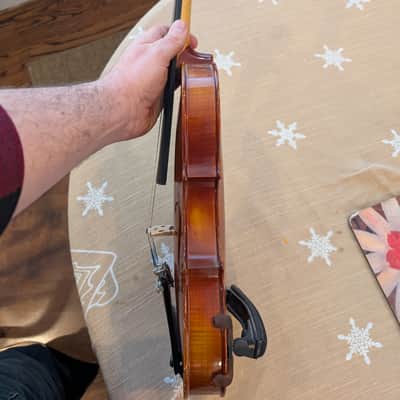 4/4 Wm Lewis & Son Dancla Violin Model WL126E4 1996 image 3