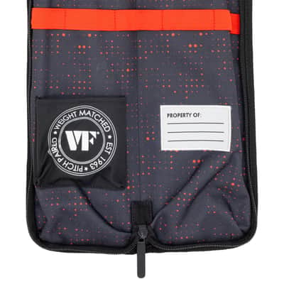 Vic Firth Essential Drum Stick Bag Red Dot Case VF-VXSB00101 image 3