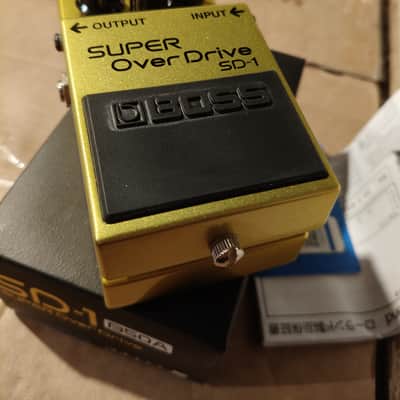 Boss SD-1-B50A 50th Anniversary Super Overdrive 2023 - 2024 - Yellow image 4