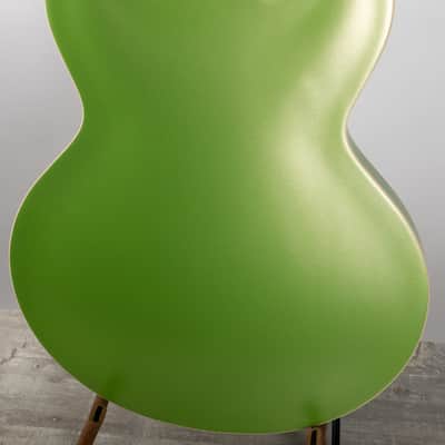 Gibson ES-335 Figured in Satin Sour Apple - Mod Collection - Limited Edition (only 1 piece) 2024 - Satin Sour Apple image 5