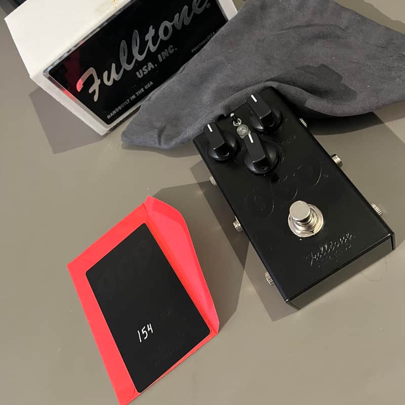 2024 Fulltone OCD V2.0 Stone Black