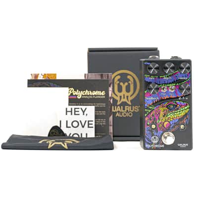 Walrus Audio Polychrome Flanger Analog Flanger / Vibrato Effects Pedal image 1