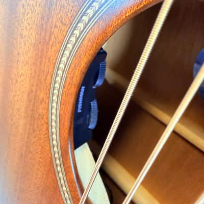 Seagull S6 Mahogany Deluxe SG A/E Acoustic-Electric Guitar w/ Gig Bag Made in Canada 2008 image 7