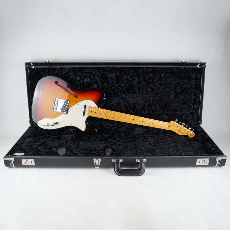 Fender American Original 60s Thinline Telecaster - USA 2020 - 3 Color Sunburst - Mit Koffer
