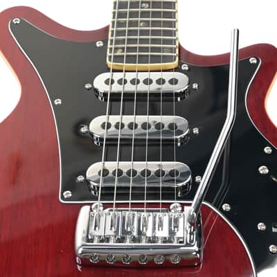 Harley Benton BM-75 Trans Red Deluxe Series image 7