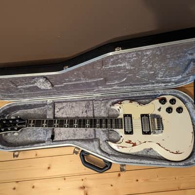 Jaydee Old Boy Standard Tony Iommi Signature 2020 White Relic image 1