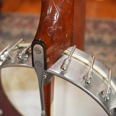 (Used) Vintage 1895 S.S. Stewart Banjeaurine 5-String Open-Back Banjo #5853 image 15