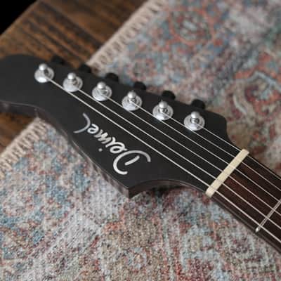 Deimel Firestar 2025 - Silver w/ Black pores & Guard. Righteous Sound Pickups. NEW, (Authorized Dealer) image 16