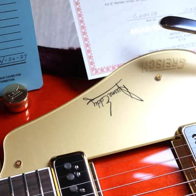 GRETSCH G6120DE Duane Eddy Signature Hollow Body Desert Sunrise, Hardcase, Papers, 3, 18 KG image 18