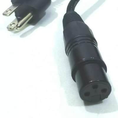 LASE 15 Ft / 4.54M Siamese Cable AC Power & XLR Cable NEUTRIK for Power Speakers image 2