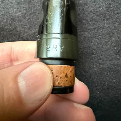 Vintage Vandoren 2RV Hard Rubber Clarinet Mouthpiece image 6