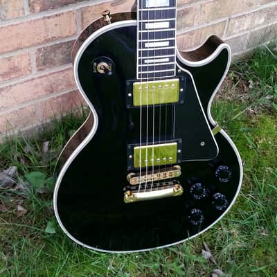 2012 Gibson Les Paul Custom Custom Shop Black Beauty With COA, Custom Shop Case Great Guitar image 2