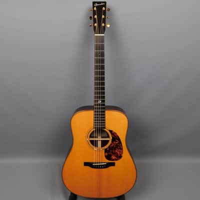 2020 Boucher BG-52-GM Bluegrass Goose Dreadnought Guitar w/ Gold/Master Packs image 2
