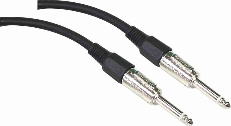1/4 inch to 1/4 inch 2 Conductor, 16 awg Pro Audio Speaker Cable - 30 feet image 1