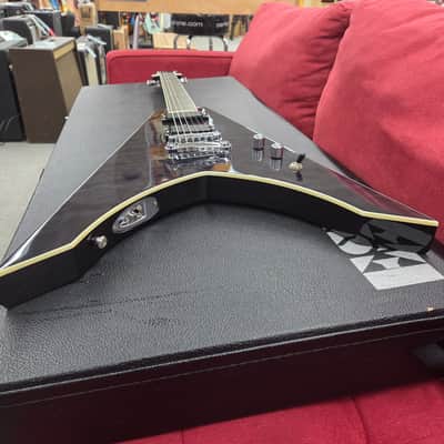 ESP LTD Ninja-600 Michael Amott Signature with Case - See Thru Black image 9
