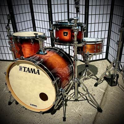 TAMA Superstar 3pc Drum Kit in Mahogany Burst Lacquer image 3