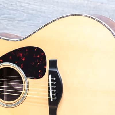 Yamaha LL56 Custom ARE II Original Jumbo Type Acoustic Guitar w/Case #IJY086A image 4