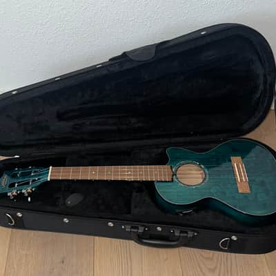 Mint Lanikai QM-BLCET Tenor Ukulele , Great Item Includes Fresh Strings, Deluxe Case & Ships Ultra Fast ! image 11