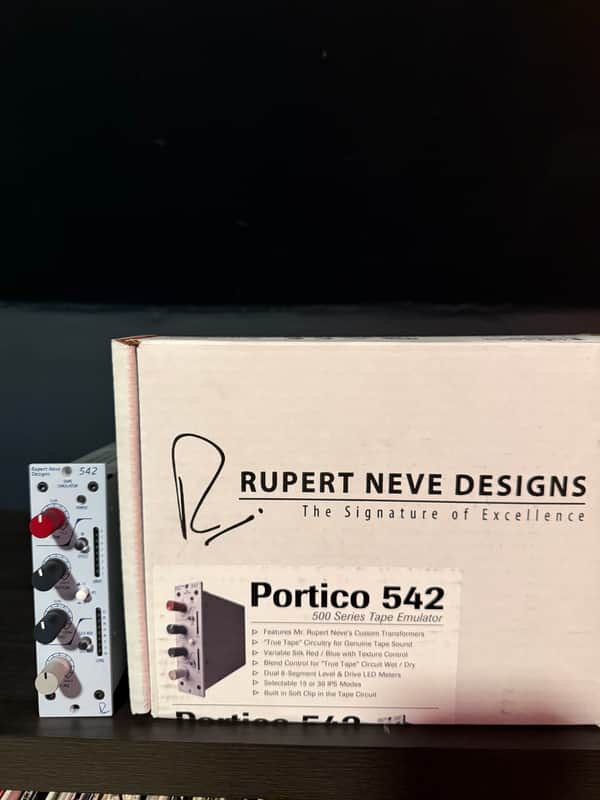 Rupert Neve Designs Portico 542 500 Series Tape Emulator Module 2013 - Present - White image 1
