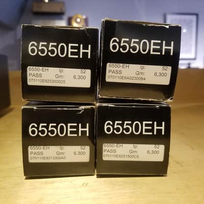Audio Research VSi55 Stereo Integrated Amplifier New Matched Quad Set of EHX Output Tubes image 12