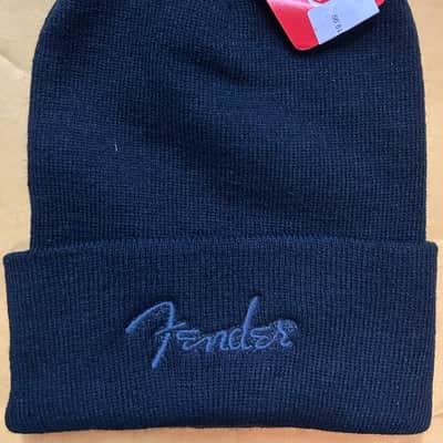 Fender 9106111706 Logo Beanie Black image 1