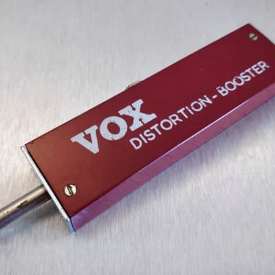 Vox V816 Distortion Booster Fuzz 1965 Red image 3