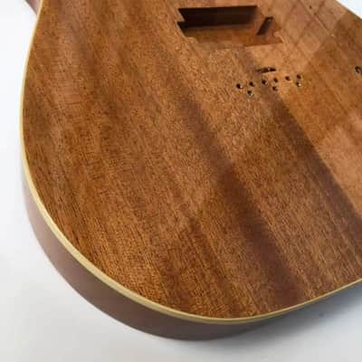 HH Mahogany Wood Guitar Tele Style Body image 5