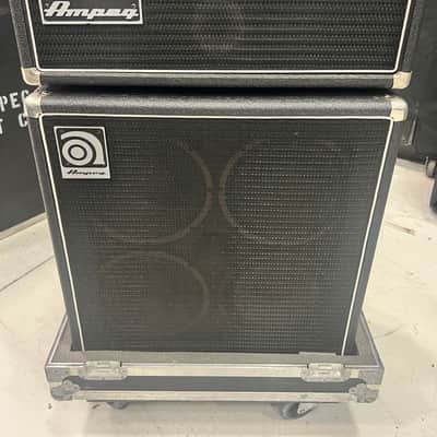 Ampeg SVT 410HE 500w 4x10" 8 Ohm Cab w/ SVT Classic 300w head w/ Road Case image 1