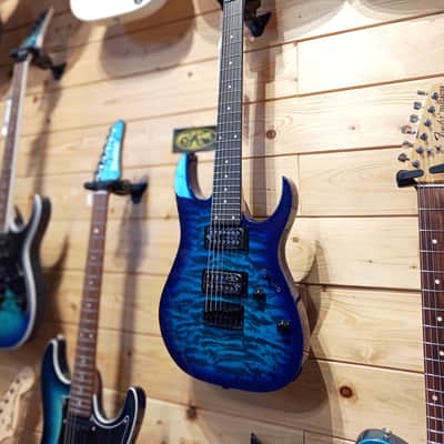 IBANEZ GRG7221QA Transparent Blue Burst - 7 Strings image 10