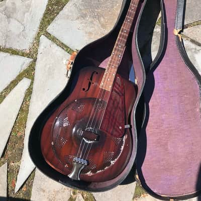 1937 National Triolian Resophonic Steel body Tenor image 23