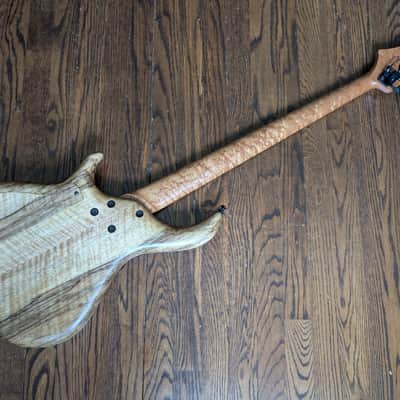 J H Ealum Custom Double Precision Bass, Handmade 2023 - Oil image 2