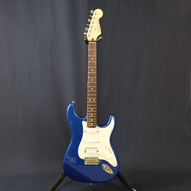 Fender HSS Standard Strat MIM Electron Blue w/Case (2007) - Used