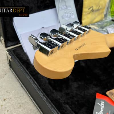 ♚ PRISTINE ♚2014 Fender American Standard Stratocaster HSS *USA♚BLACK♚Custom Shop PuPs image 17