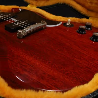 Gibson Custom Shop 1963 SG Special Reissue Lightning Bar VOS Cherry Red - SGSP63VOCHNH1 373 image 14