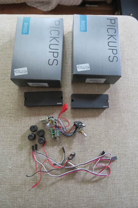 EMG Bass Electronics Replacement - 40P5 Set - BTS Preamp - 5 String - Spector image 1