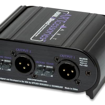 ART DUALZDirect - 2 Channel Passive Direct Box image 3