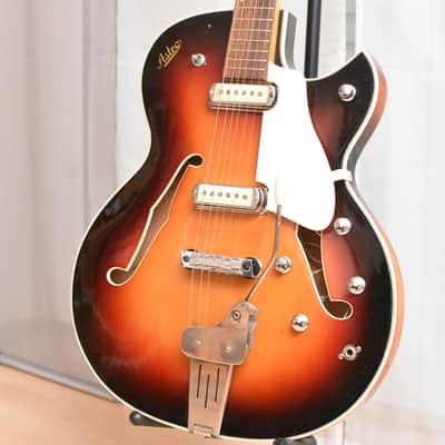 Astro Semi Acoustic – RARE 1960s German Vintage Archtop Jazz Guitar Gitarre Hopf image 1