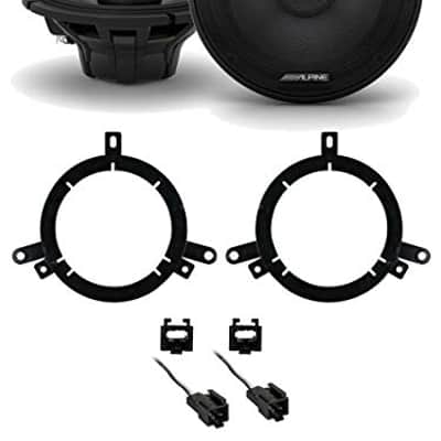 Alpine R2-S65 6.5" Front Factory Speaker Kit Fit 1999-2004 Chrysler 300M image 1