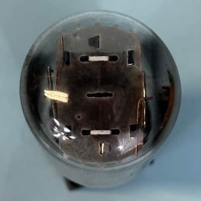 1950s Sylvania 5U4GB Vintage Black Plate Side Getter Rectifier Tube! T399 image 6