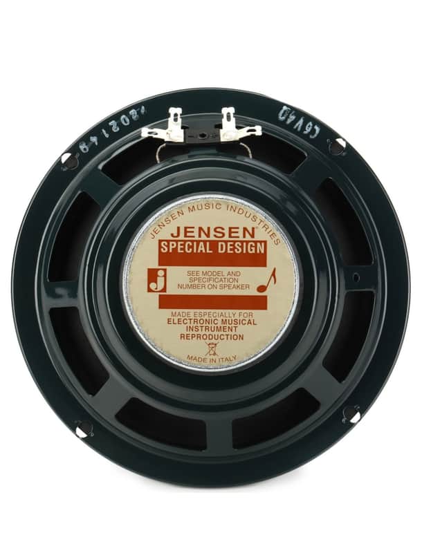 Jensen C6V Vintage Ceramic 6" 20-Watt 4ohm Guitar Speaker 2010s - Green image 1