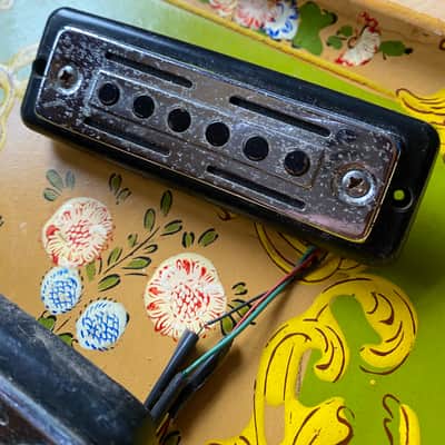Teisco Pickups with Pots, Jack, Switches, Wiring image 2
